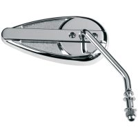 VICMA Water Drop Right Mirror OEM 5/16" - Chrome Harley Davidson (1pc)