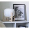 Vinda Bordlampe, Stor, Træ/hvid ANETA HOME Fatning E27 Træ /Hvid – miniature 6
