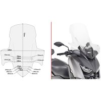 Vindafviser D2136ST Givi