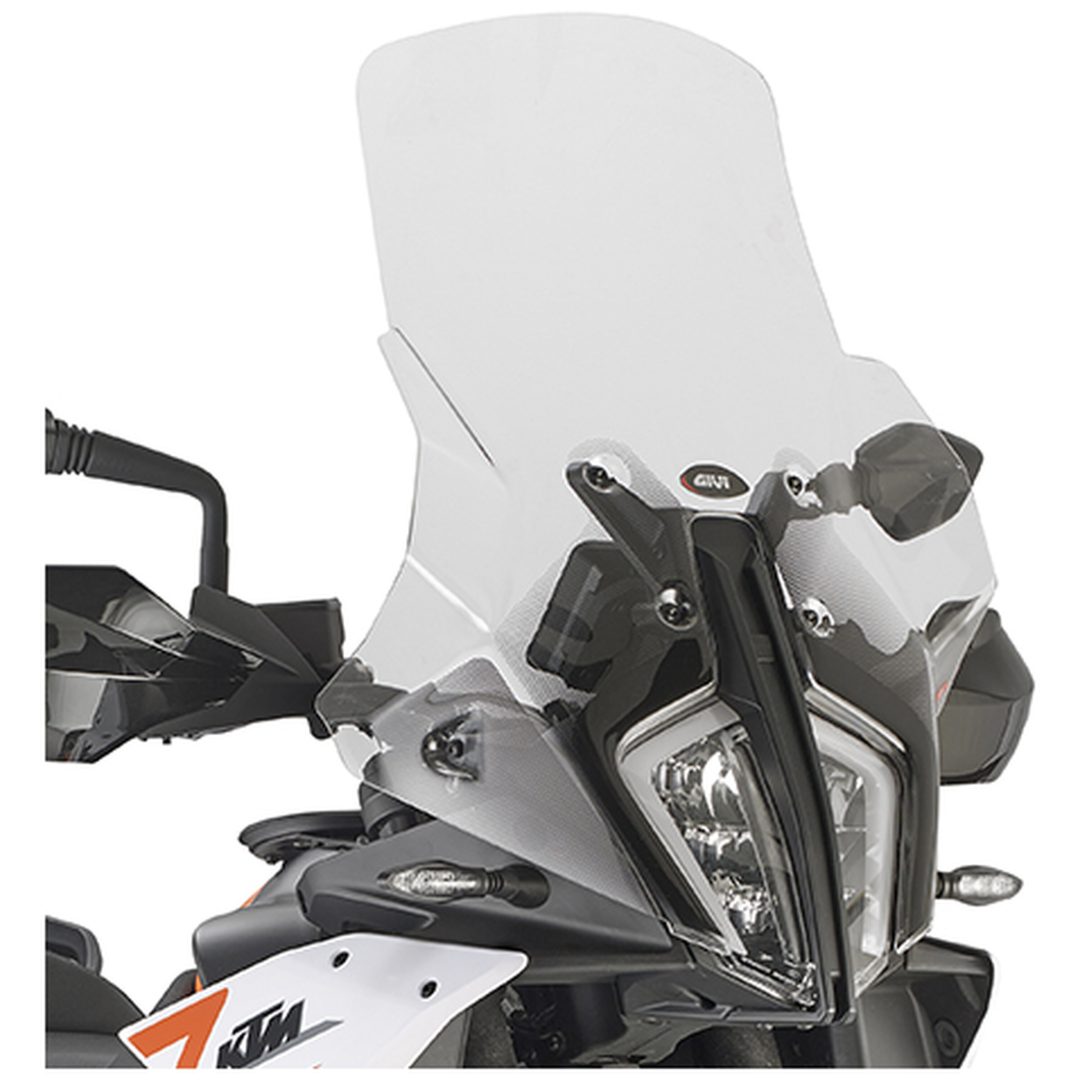 Vindafviser Tr. Spoiler Transparent Givi Adventure (2023)