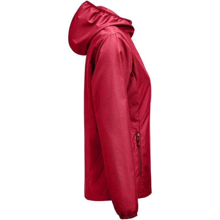 Vindjacka Dam Grab Röd Printer RED XS – billede 4