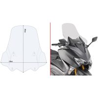 Vindskærm D2133ST Transparent Givi
