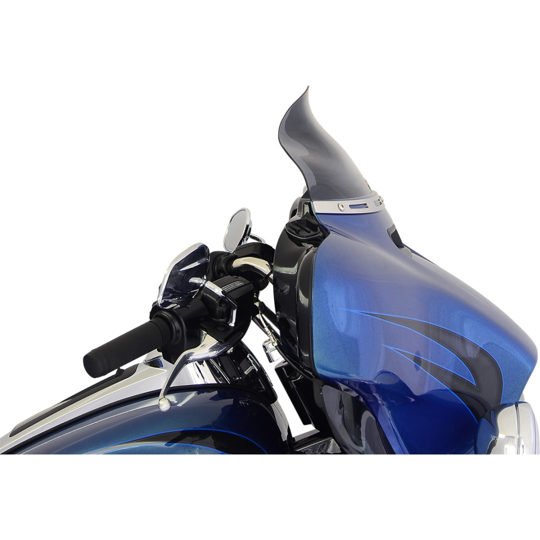 Vindskærm Flare Klock Werks 16,5 cm Dark Smoke – billede 4