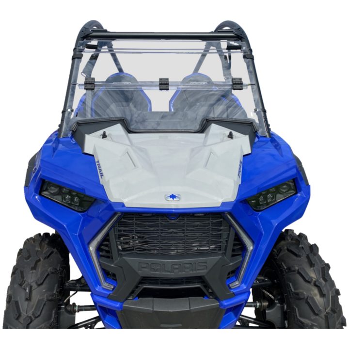 Vindskærm Full Folding Klar Polycarbonate MOOSE RACING – billede 4