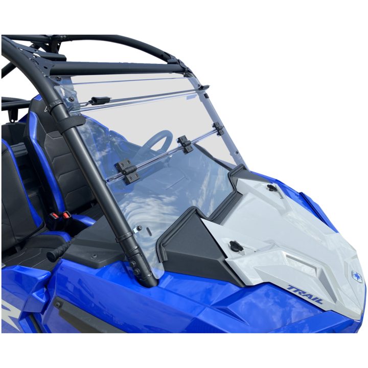 Vindskærm Full Folding Klar Polycarbonate MOOSE RACING – billede 2
