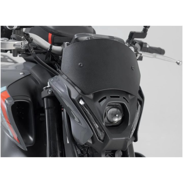 Vindskærm Naked Bike Sort SW-MOTECH Vindrude – billede 4