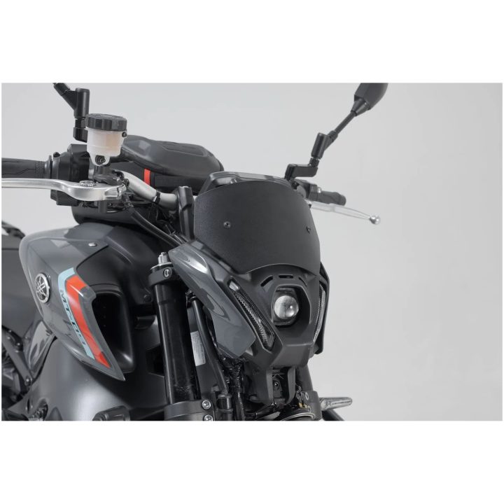 Vindskærm Naked Bike Sort SW-MOTECH Vindrude – billede 3