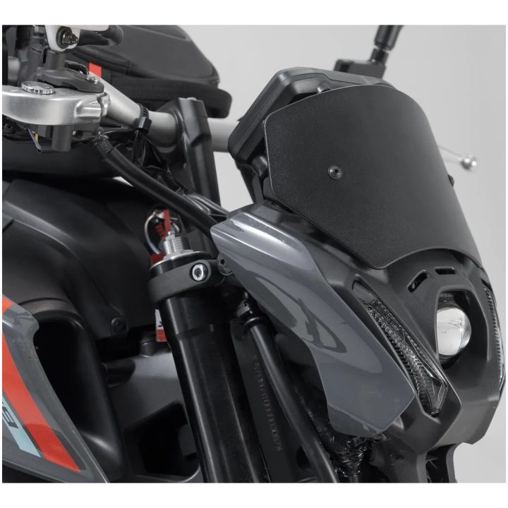 Vindskærm Naked Bike Sort SW-MOTECH Vindrude – billede 6