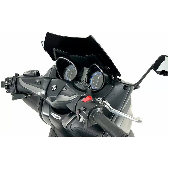 Vindskærm Scooter Sort Mat WRS – billede 10