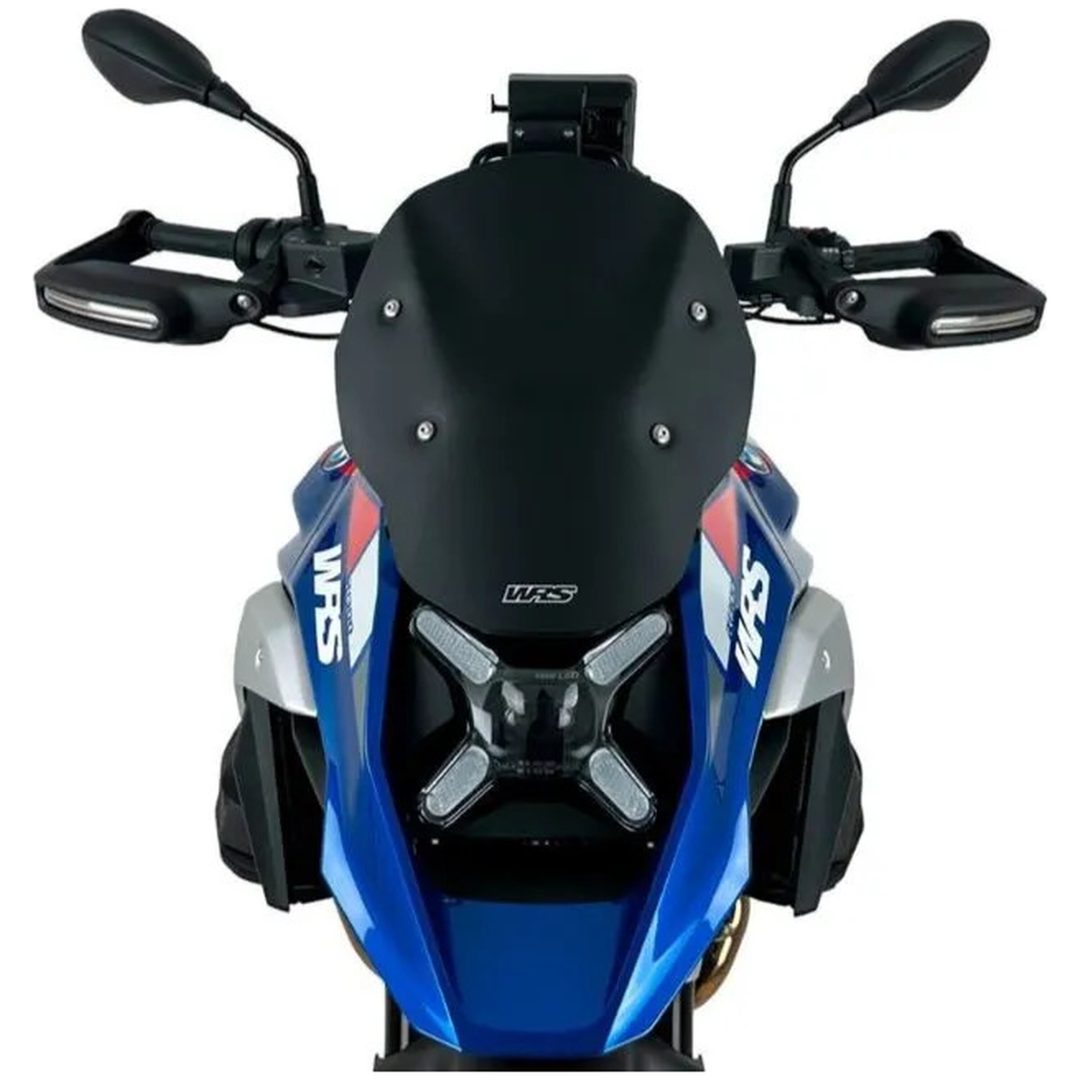 Vindskærm Scooter Sort Mat WRS Vindrude – billede 5