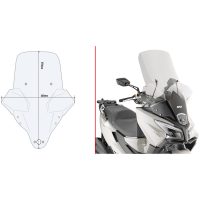 Vindskærm Spec. Givi
