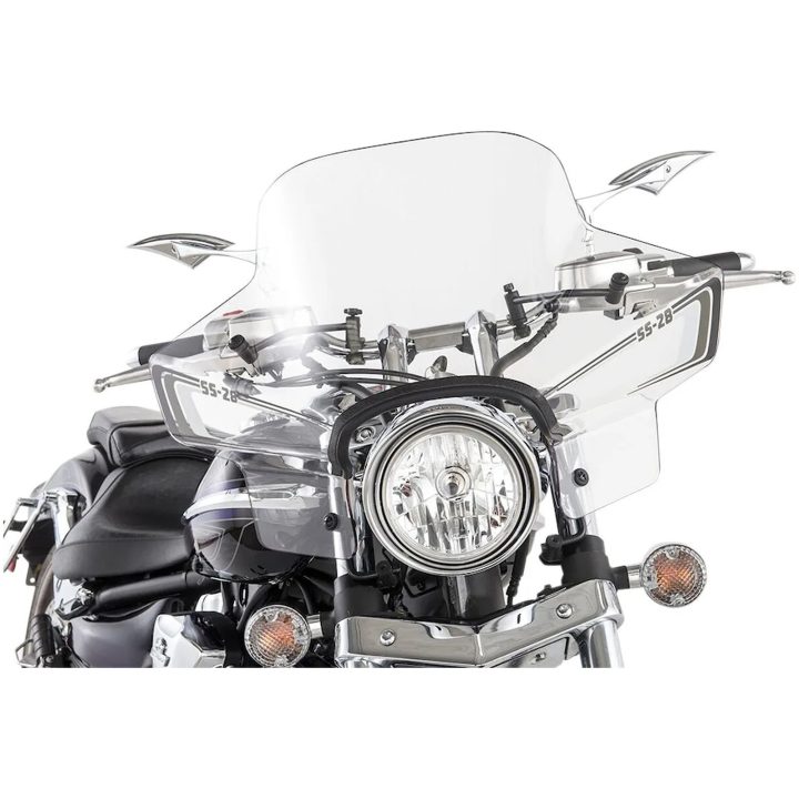 Vindskærm SS-28 SPORT FAIRING SLIPSTREAMER Klart glas – billede 3