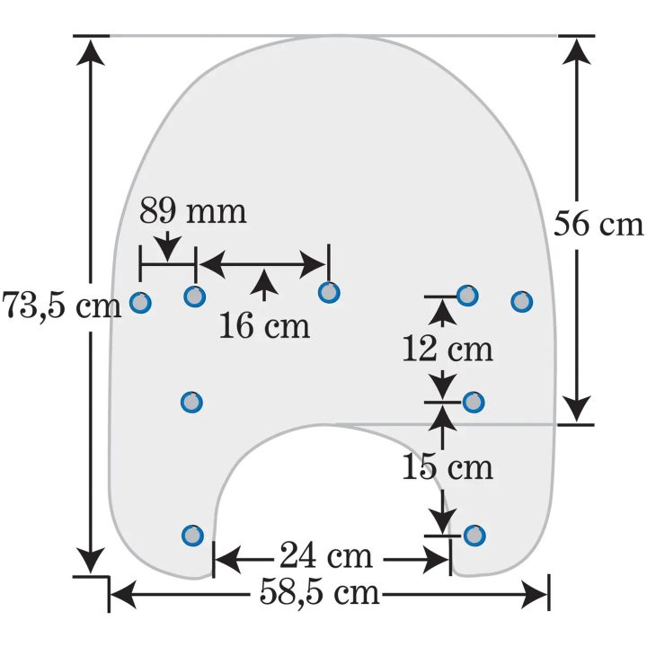 Vindskærme Erstatning til Harley-Davidson 38 CM (15") MEMPHIS SHADES 15 tommer Roadking Clear – billede 6