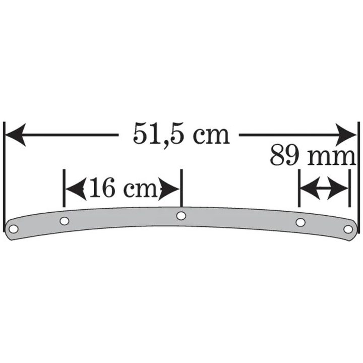 Vindskærme Erstatning til Harley-Davidson 38 CM (15") MEMPHIS SHADES 15 tommer Roadking Clear – billede 7