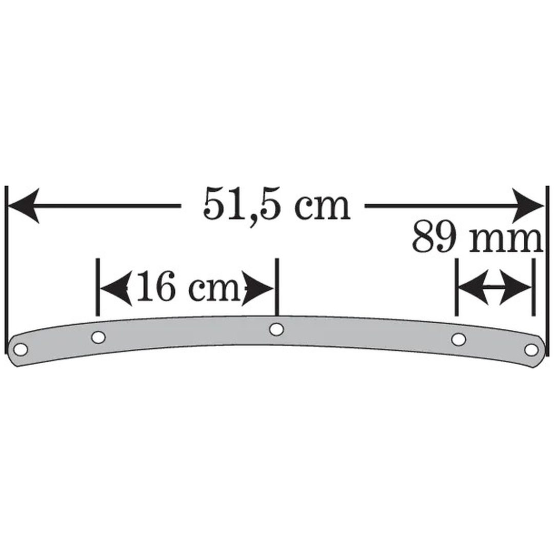 Vindskærme Erstatning til Harley-Davidson 53,5 CM (21") MEMPHIS SHADES Klar – billede 7
