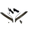 Vindskærmsliste LED Blank Sort CUSTOM DYNAMICS – miniature 4