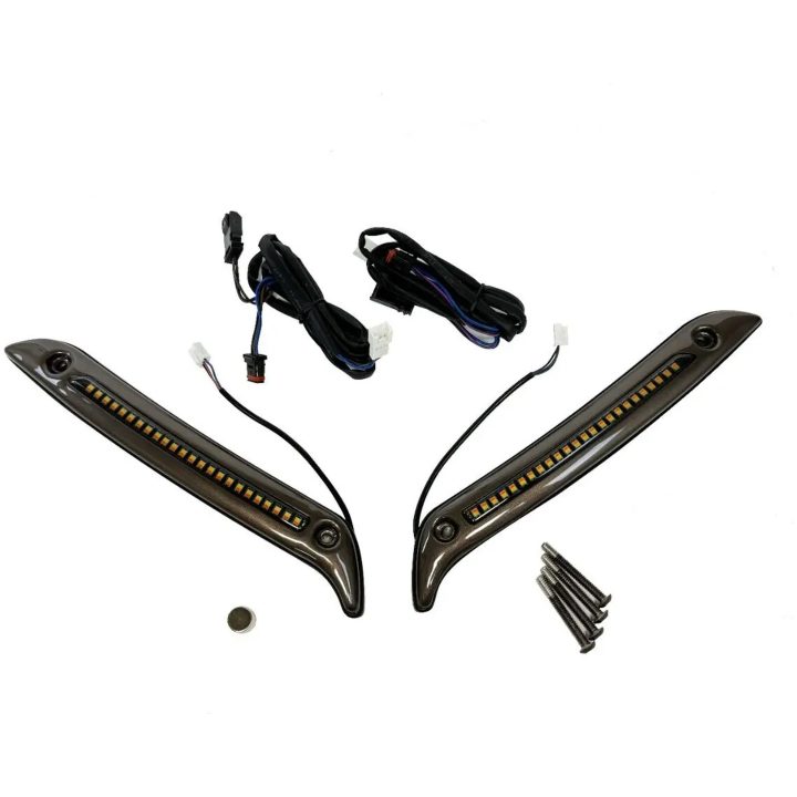 Vindskærmsliste LED Blank Sort CUSTOM DYNAMICS – billede 4