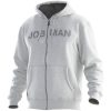 Vintage Hættetrøje Foret 5154 Technical Lysegrå/Mørkegrå Jobman XXXL – miniature 1