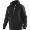 Vintage Hættetrøje Foret 5155 Technical Sort/Mørkegrå Jobman XXXL – miniature 1