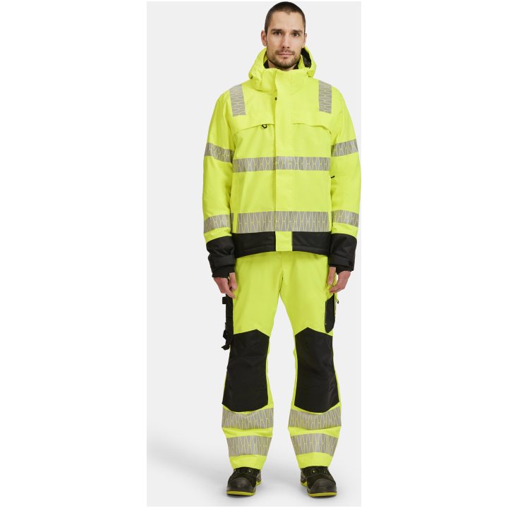Vinterbyxa 2235 Varselgul Svart Varsel gul/svart Jobman – billede 11