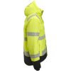 Vinterjacka 1235 Varsel Gul Svart Jobman – miniature 5
