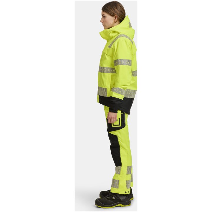 Vinterjacka 1235 Varsel Gul Svart Jobman – billede 9