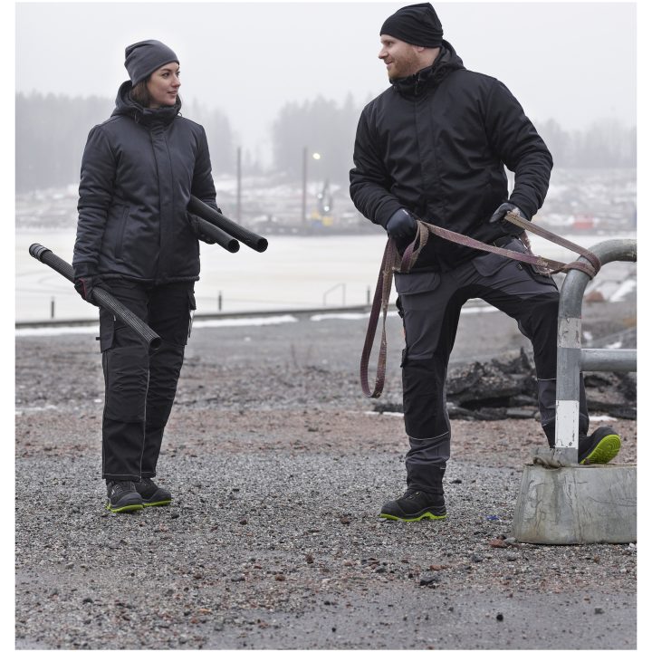 Vinterjakke Softshell Dame 1041 Technical Sort Jobman XXXL – billede 6