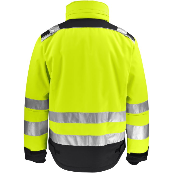 Vinterjakke Star Varsel 1347 Technical Gul/sort Jobman XXXL – billede 3