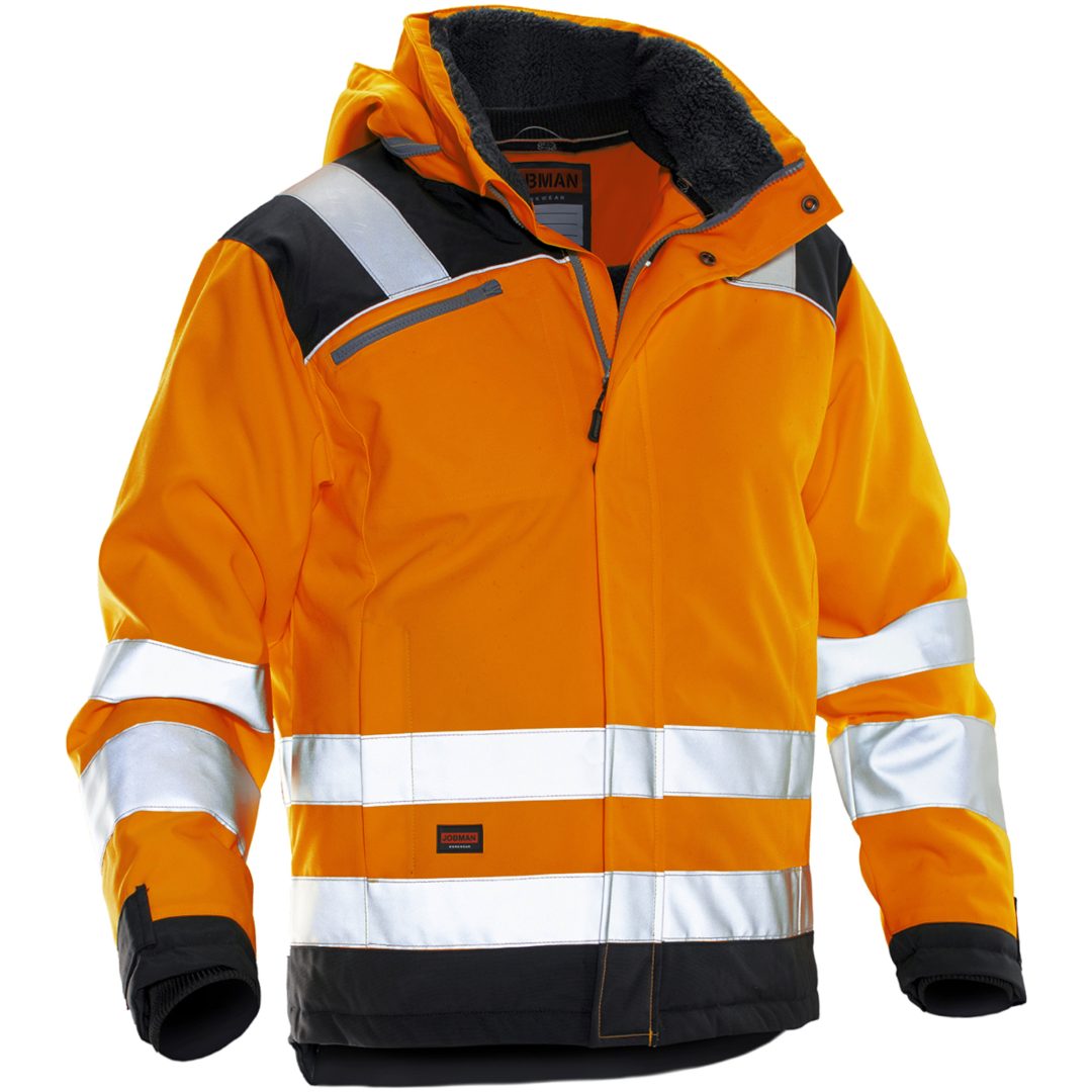 Vinterjakke Star Varsel 1347 Technical Orange/Sort Jobman XXXL