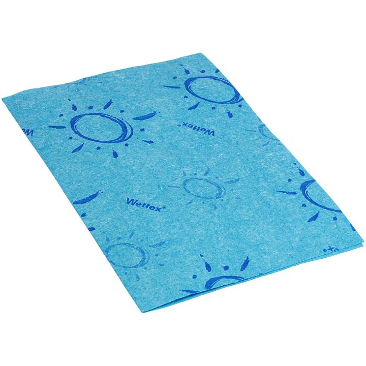 Viskestykke tyndt Soft & Fresh WETTEX SVAMPEKLUD WETTEX SOFT BLÅ – billede 2