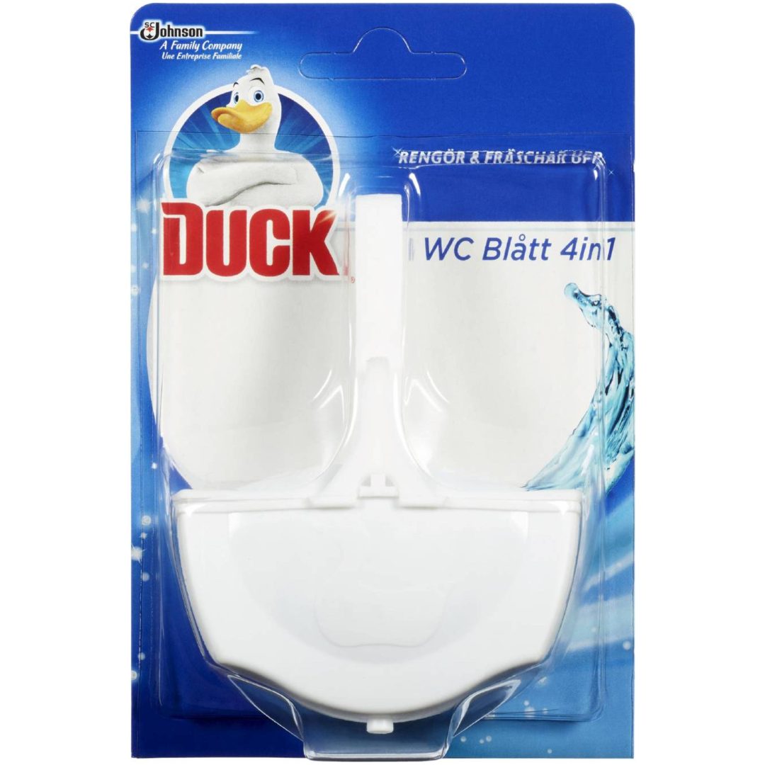 WC BLÅ (4-i-1) (40 GR) DUCK WC AND BLÅ 4I1 40GR