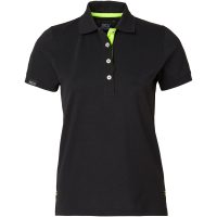 Wera Polo w Black/yellow XL