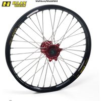 Wh F. fits for MC85 21-.. 19"-1,60 Black Rim Red Hub HAAN WHEELS