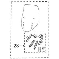 Windshield Inc. Mounting Kit (Original) PEUGEOT