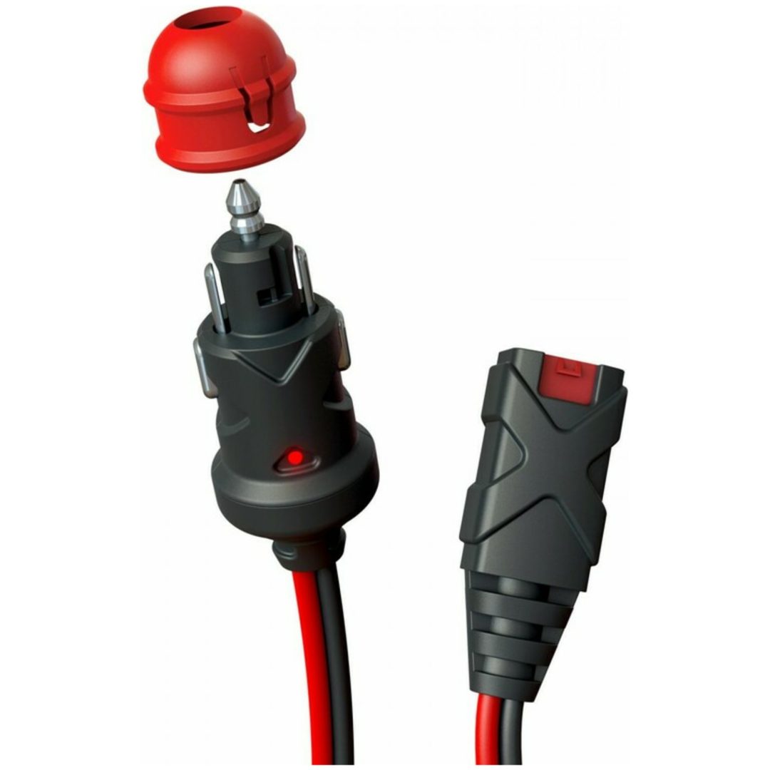 X-connect Dobbeltstørrelse Han Stik Til Batterioplader 60cm 12v NOCO – billede 2