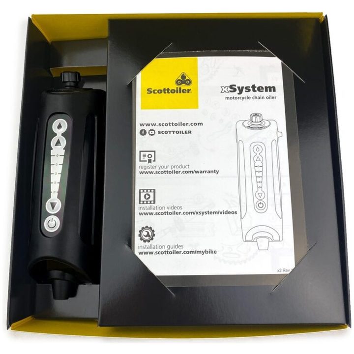 Xsystem 3.0 + 250 ml Olie Højtemperatur Rød SCOTTOILER – billede 3