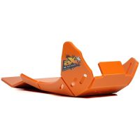 Xtrem HDPE Skid Plate Orange KTM 250SX/250XC/300SX/300XC 23- AXP Racing