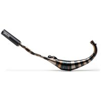 YASUNI Exhaust Carrera R3 Glossy Black Aprilia/Yamaha 70/80cc Not Approved
