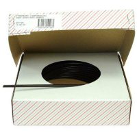 Yttervajer 25 m-Ø6 mm för 1.8 & 2.0 mm vajer, svart