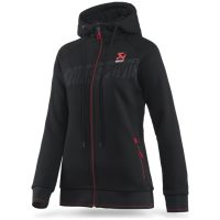 ZIP HOODIE BLACK WMN M